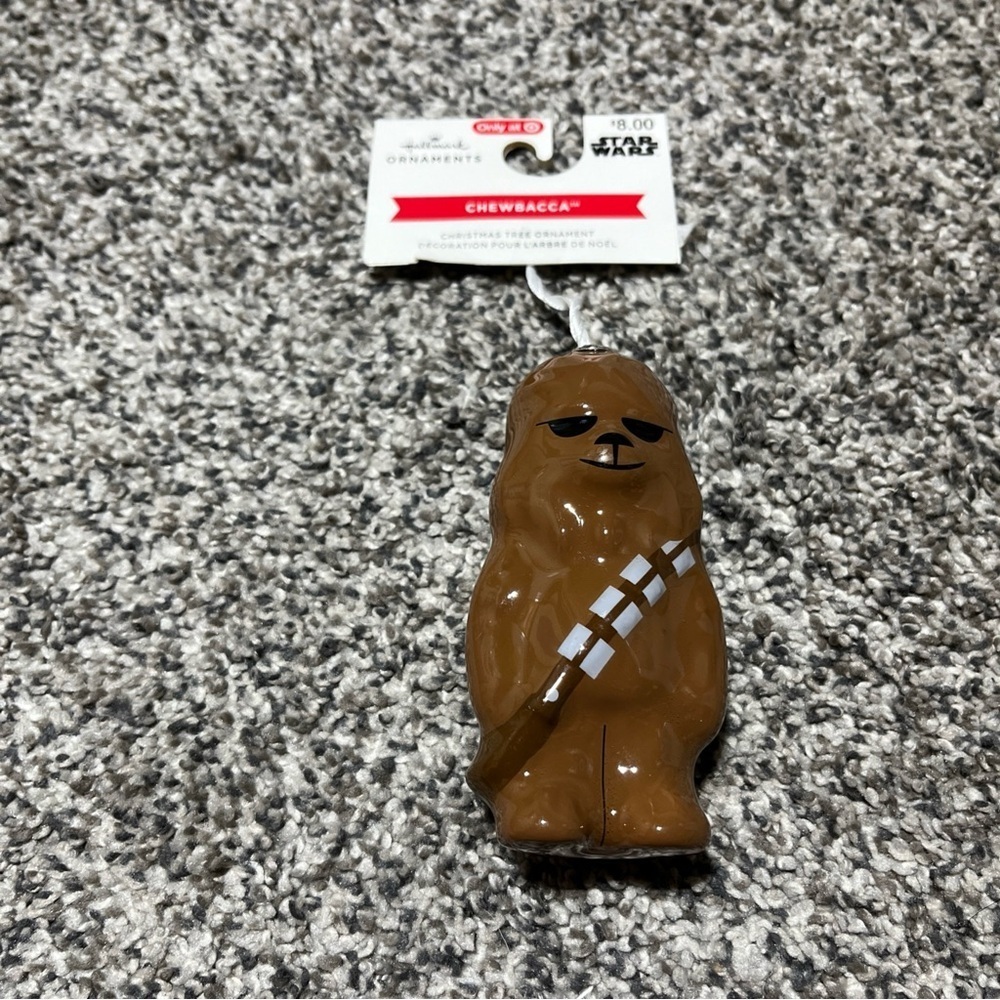 Hallmark Itty Bittys Star Wars Chewbacca Disney 4-1/4" tall Ornament